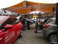 Das zentrale Zelt mit Opel Cascada und dem Opel GT