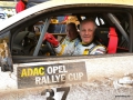 Team Knapp/Franz (ADAC Opel Rallye Cup) in guter Stimmung