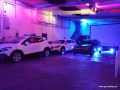 Den Samstagabend nutzten dann Eddy und Frank für Experimente mit dem LED-Licht und unseren Neuwagen.