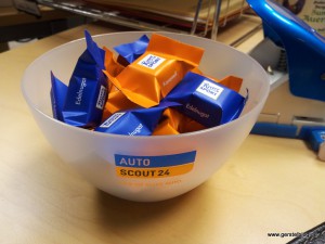 Weihnachtsschokolade von Autoscout24.de