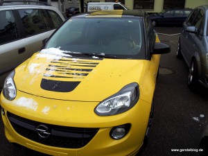 Unser nächster gelieferter Opel Adam SLAM