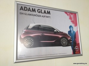 Poster zum Opel Adam Glam