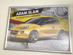 Poster zum Opel Adam Slam