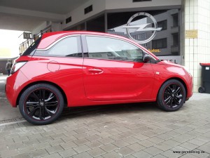 Opel Adam "Der rote Blitz"