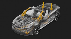 Opel Cascada Reinforced chassis and safety cage