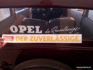 Opel, der Zuverlässige