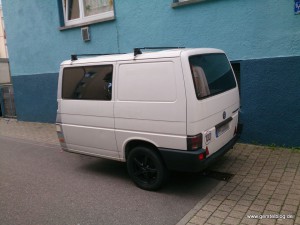 Ein Anhänger aus einem Volkswagen T4