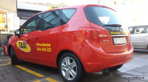 Opel Meriva als Taxi