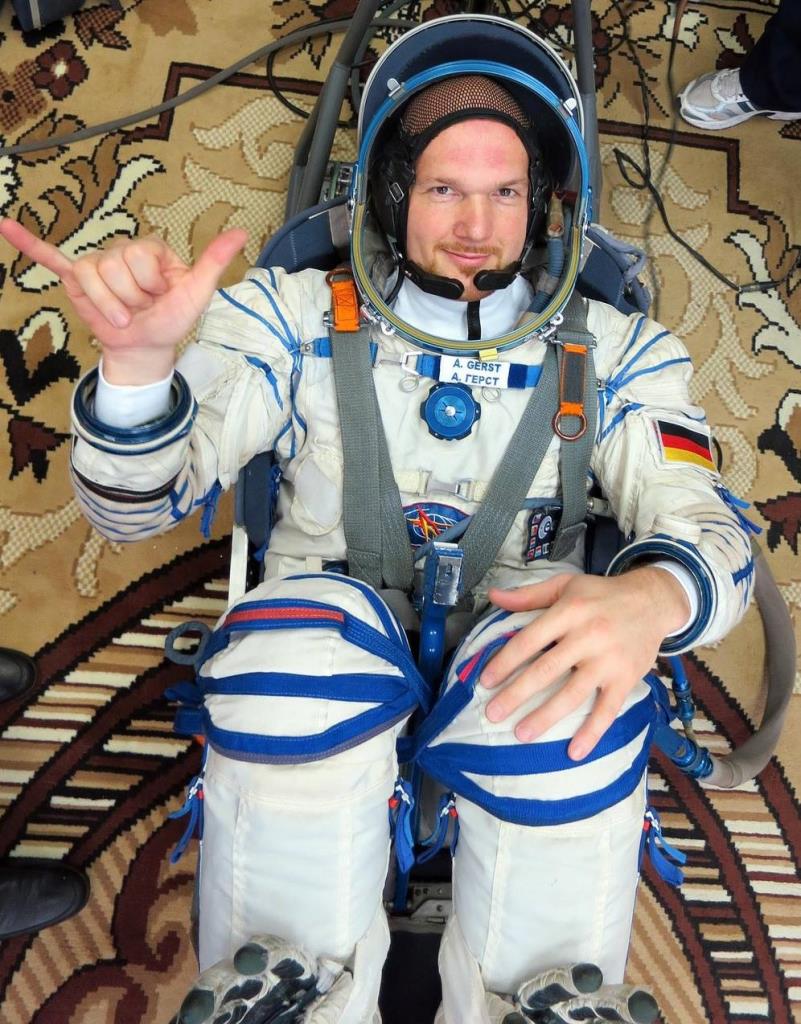 Astronaut Alexander Gerst (© ESA)