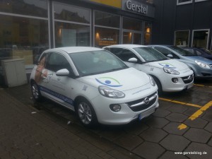 Opel ADAM des Augenzentrum Pforzheim