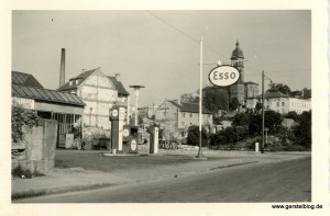 Autohaus Gerstel in den frühen 1950ern