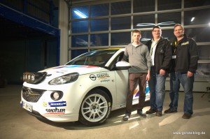 Opel ADAM Cup von Knapp Motorsport mit Michael Knapp, Timo und Andreas Gerstel