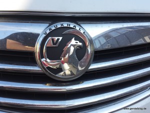 Vauxhall-Logo auf einem Insignia