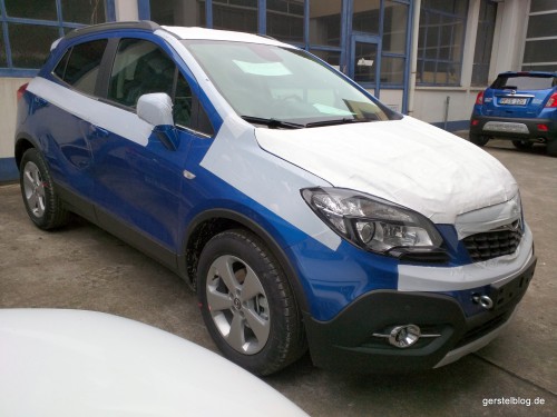 Transportschutz bei einem Opel Mokka