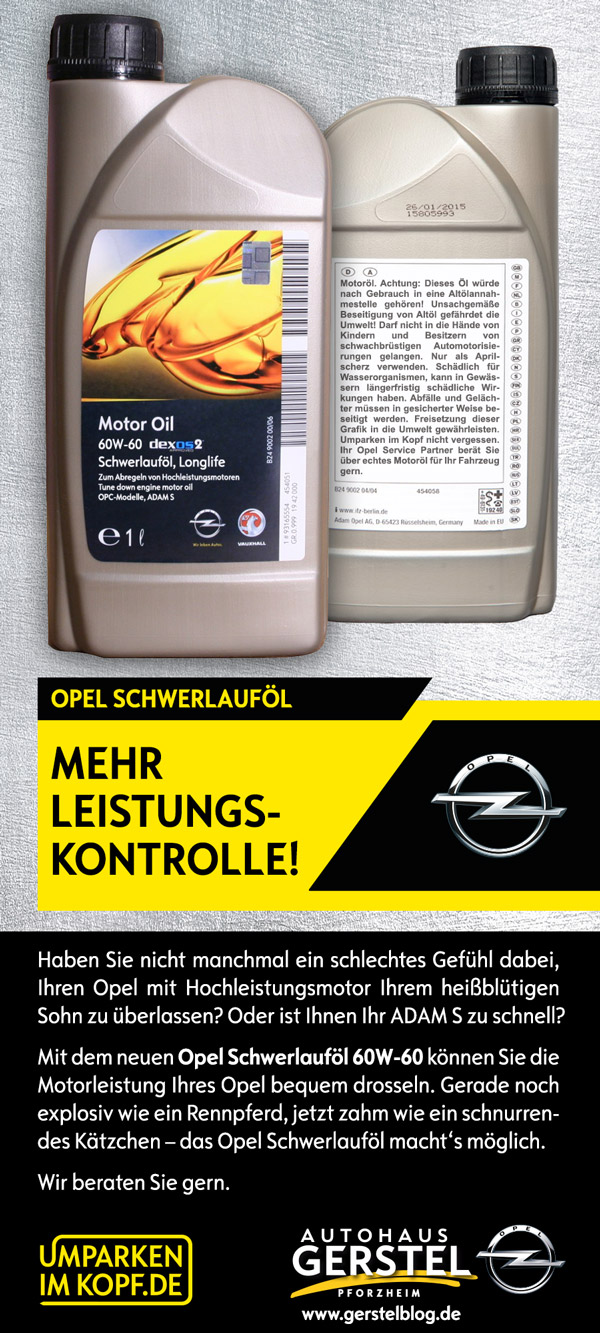 Opel Schwerlauföl