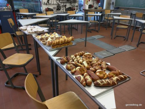 Backwaren aus der Berufsschulbäckerei