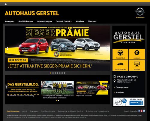 Gerstel-Homepage 2016