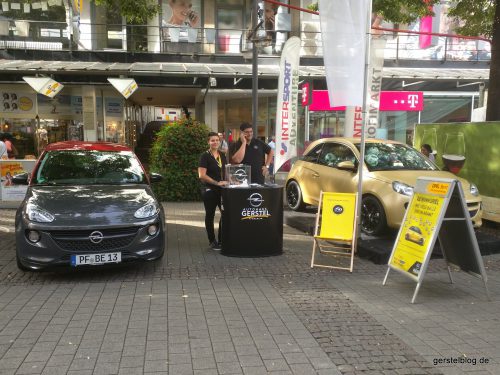 GoldADAM-Promotion auf dem Oechslefest 2016