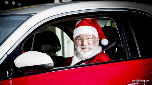 Der Weihnachtsmann fährt jetzt Opel ADAM!