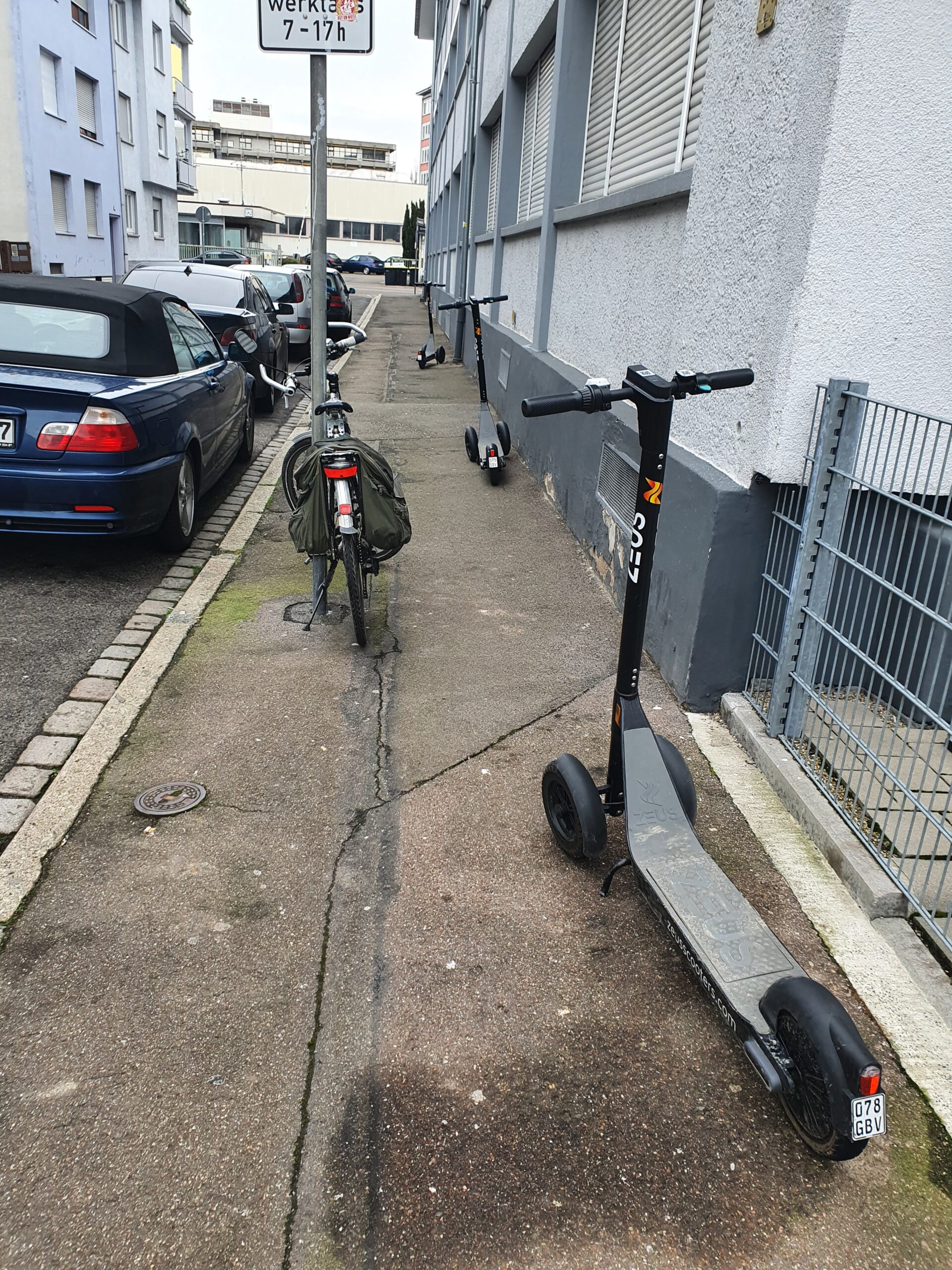 gps-ortung fahrrad aufkleber mit qr-code